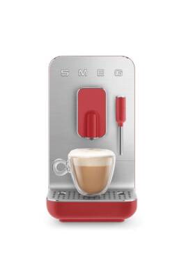 Smeg BCC02RDMEU Tam Otomatik Mat Kırmızı Kahve Makinesi