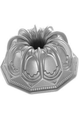 Nordicware 88637 Kubbeli Katedral Bundt Kek Kalıbı Gümüş