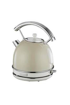 Berghoff 7950022 Gem Retro 1.7 Litre Vanilya krem Rengi Yuvarlak Su Isıtıcısı