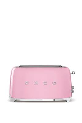 Smeg TSF02PKEU 4 Dilim Hazneli Pembe Ekmek Kızartma Makinesi