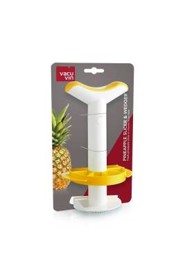 Vacu Vin 4863260 Ananas Dilimleyici Sarı Beyaz
