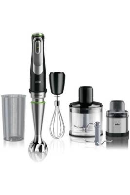 Braun MQ9138XI Multiquick 9 1200 Watt Siyah El Blender Seti
