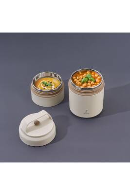 Aryıldız 153AR262245 Lunch Box Katlı Bej 620ml