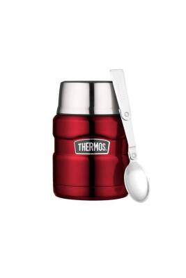 Thermos 184807 Stainless King 0,47 Litre Kırmız Yemek Termosu