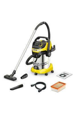 Karcher 1.628-360.0 S V-30/8/22/T (YSY) WD 6 EU ÇELİK KAZAN ISLAK KURU ELEKTRİKLİ SÜPÜRGE