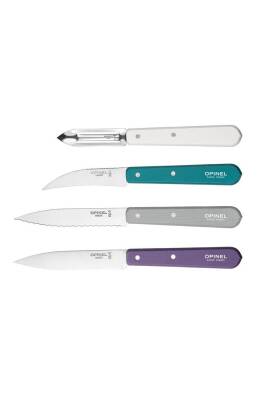 Opinel OP-001939 Les Essentials Art Deco 4'lü Bıçak Seti