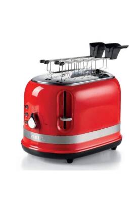 Ariete 00C014900AR0 Moderna Ekmek Kızartma Makinesi Kırmızı