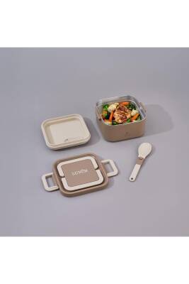 Aryıldız 153AR262092 Bento Lunch Box Kare Haki 700ml