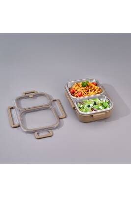 Aryıldız 153AR262191 Bento Lunch Box Haki 2 Bölmeli