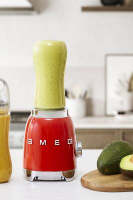 Smeg PBF01RDEU 50's Style Kırmızı Kişisel Blender