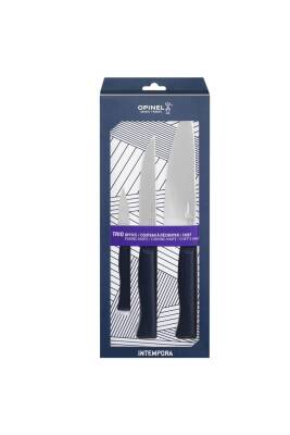 Opinel OP-002224 Intempora Trio Paslanmaz Çelik Bıçak Seti