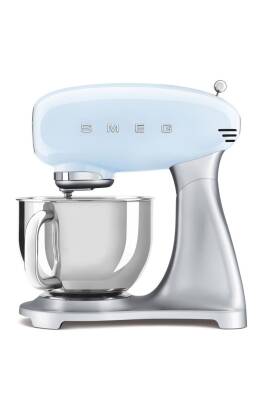 Smeg SMF03PBEU Pastel Mavi 4.8 Litre Stand Mikser