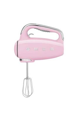 Smeg HMF01PKEU 50's Style Retro Pembe 500 Watt El Mikseri
