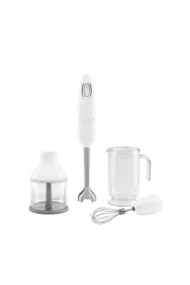Smeg HBF03WHEU Aksesuarlı El Blender Seti Beyaz