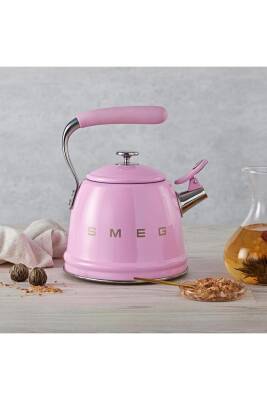 Smeg CKLW2001PK 2.3 lt Pembe Düdüklü Kettle