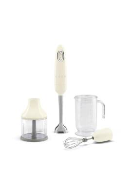 Smeg HBF03CREU 50's Style Retro Krem 700 W El Blender Seti