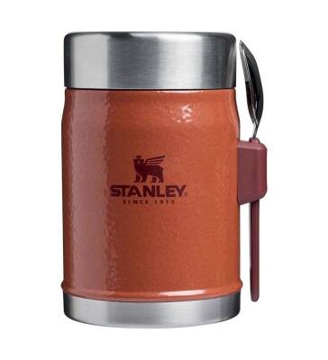 Stanley Klasik Paslanmaz Çelik Yemek Termosu Kaşıklı 0,40 Lt Kil Rengi