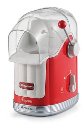 Ariete 2958/00 Party Time Tek Kollu Mısır Patlatma Makinesi Lever Kırmızı