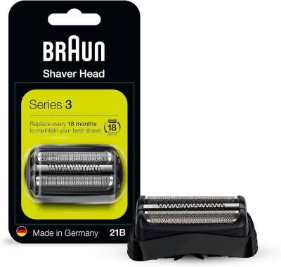 Braun Series 3 21B Tıraş Makinesi Yedek Başlığı Siyah