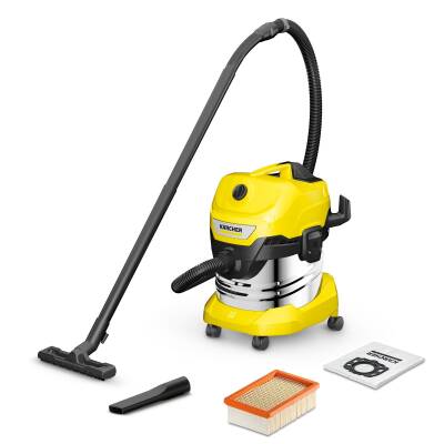 Karcher 1.628-250.0 S V-20/6/22 (YSY) WD 4 EU ÇELİK KAZAN ISLAK KURU ELEKTRİKLİ SÜPÜRGE