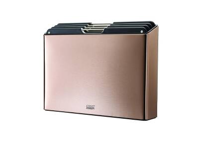 Joseph Joseph 60172 Folio Rose Gold Standlı Kesme Tahtası Seti