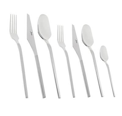 Jumbo 5100 Quartz 12 Kişilik 84 Parça Mat Çatal Kaşık Bıçak Takımı