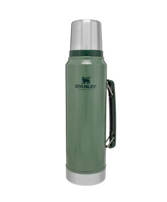 Stanley Klasik Vakumlu Çelik Yeşil Termos 1 Litre