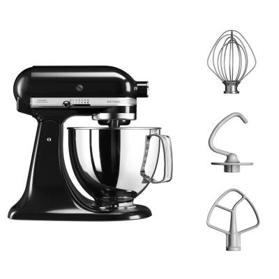 KitchenAid 5KSM125EOB Artisan 4.8 Litre Stand Mikser - Onyx Black