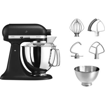 Kitchenaid 5KSM175PSEBK Artisan 4.8 Litre Siyah Stand Mikser