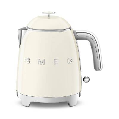 Smeg KLF05CREU 50's Style 0.8 Litre Krem Mini Kettle