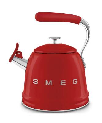 Smeg CKLW2001RD Kırmızı Düdüklü Su Isıtıcı