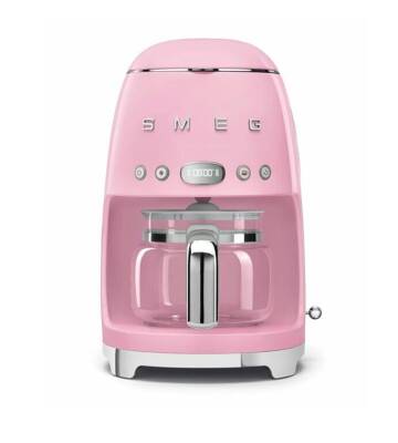 Smeg DCF02PKEU Retro Pembe 1.4 Litre 10 Bardak Filtre Kahve Makinesi
