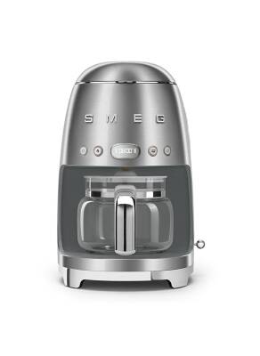 Smeg DCF02SSEU Gümüş 1.4 Litre 10 Bardak Filtre Kahve Makinesi