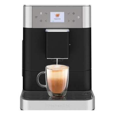 KitchenAid 5KES8556EBK Tam Otomatik Espresso Makinesi KF6 - Cast Iron Black
