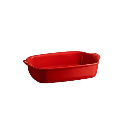 Emile Henry 349650 Dikdörtgen 30x19 cm Kırmızı Fırın Kabı
