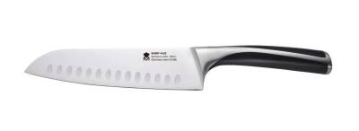 MasterPro BGMP-4432  Paslanmaz Çelik Santoku Bıçağı 17,5 cm