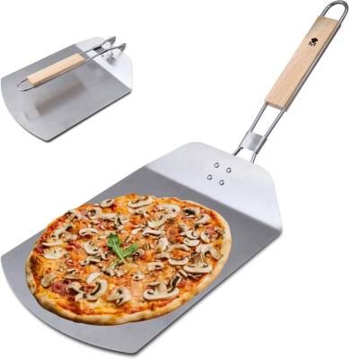 MasterPro BGMP-4871 Paslanmaz Çelik Pizza Küreği 57,8x24,2x3,4 cm
