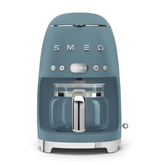Smeg DCF02SBMEU 50's Style Retro Mat Mavi Filtre Kahve Makinesi