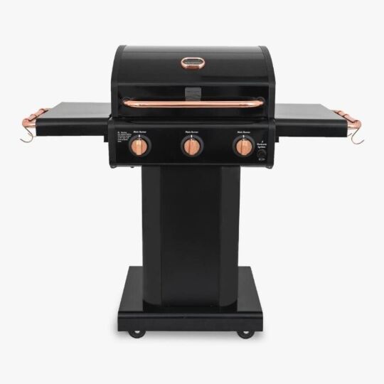 Kenmore PG-4030400LN-BC Gazlı 3 Ocaklı Barbekü – Siyah