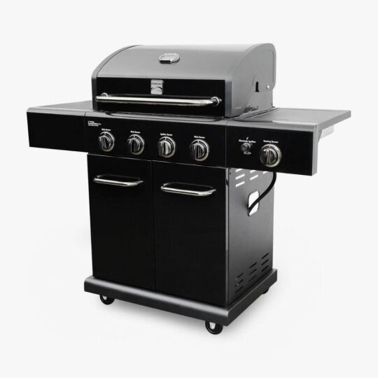 Kenmore PG-40409S0LB-1 Gazlı 4 Ocaklı Barbekü – Siyah