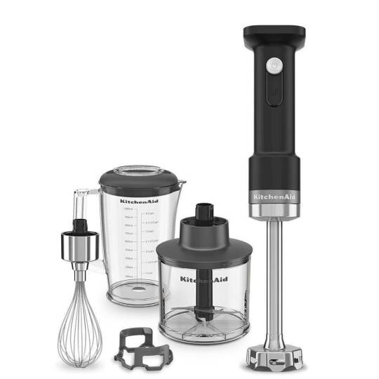 KitchenAid 5KHBRV05BM Go Kablosuz Serisi El Blenderı Aksesuarlı Bataryasız