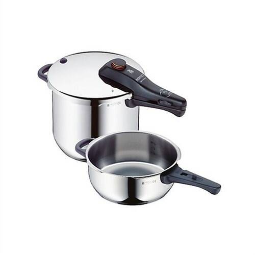 WMF 1512001166 Perfect 6,5 + 3 Litre Düdüklü Tencere Seti